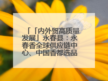 「内外贸高质量发展」永春县：永春香全球供应链中心、中国香都选品中心相继运营——一根香“点燃”百亿产业