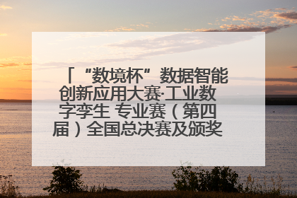 “数境杯”数据智能创新应用大赛·工业数字孪生 专业赛（第四届）全国总决赛及颁奖典礼成功举办