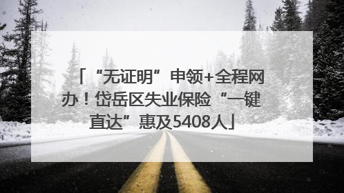 “无证明”申领+全程网办！岱岳区失业保险“一键直达”惠及5408人