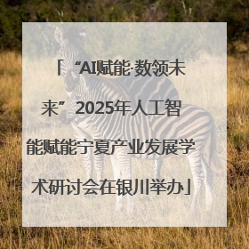 “AI赋能·数领未来”2025年人工智能赋能宁夏产业发展学术研讨会在银川举办