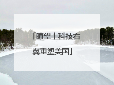 瞭望丨科技右翼重塑美国