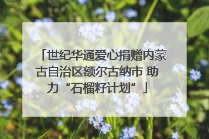 世纪华通爱心捐赠内蒙古自治区额尔古纳市 助力“石榴籽计划”