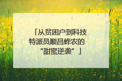 从贫困户到科技特派员顺昌蜂农的“甜蜜逆袭”