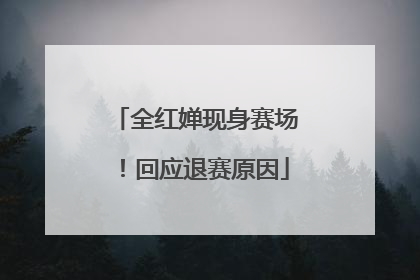 全红婵现身赛场！回应退赛原因