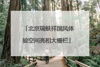 北京瑞蚨祥国风体验空间亮相大栅栏
