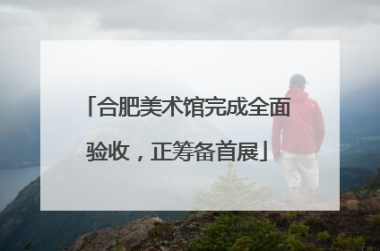 合肥美术馆完成全面验收，正筹备首展