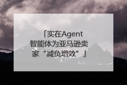 实在Agent智能体为亚马逊卖家“减负增效”