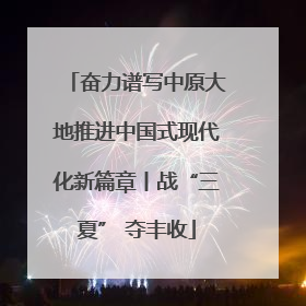 奋力谱写中原大地推进中国式现代化新篇章丨战“三夏” 夺丰收