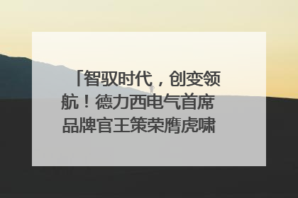 智驭时代，创变领航！德力西电气首席品牌官王策荣膺虎啸奖年度品牌人物