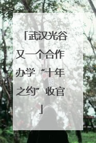 武汉光谷又一个合作办学“十年之约”收官