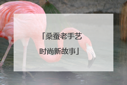桑蚕老手艺 时尚新故事