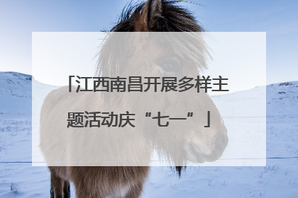 江西南昌开展多样主题活动庆“七一”