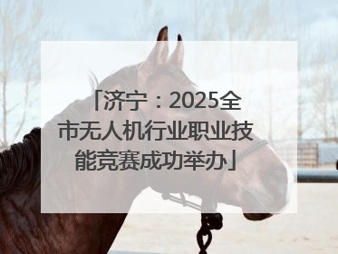 济宁：2025全市无人机行业职业技能竞赛成功举办