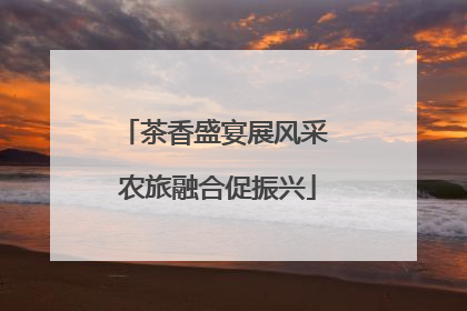 茶香盛宴展风采 农旅融合促振兴