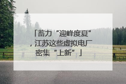蓄力“迎峰度夏”，江苏这些虚拟电厂密集“上新”
