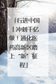 行进中国丨冲刺千亿级！通化医药高新区踏上“新”征程