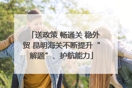 送政策 畅通关 稳外贸 昆明海关不断提升“解题”、护航能力