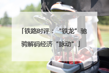 铁路时评：“铁龙”驰骋解码经济“脉动”