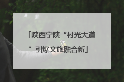 陕西宁陕“村光大道”引爆文旅融合新