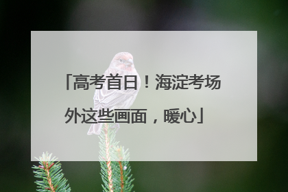 高考首日！海淀考场外这些画面，暖心