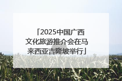 2025中国广西文化旅游推介会在马来西亚吉隆坡举行