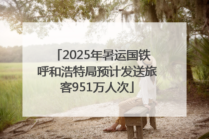 2025年暑运国铁呼和浩特局预计发送旅客951万人次