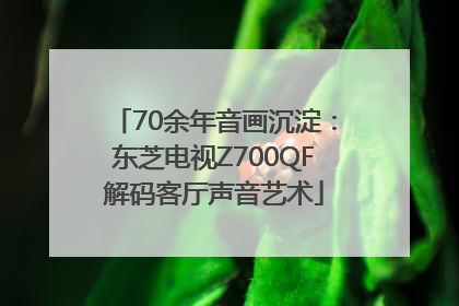 70余年音画沉淀：东芝电视Z700QF解码客厅声音艺术